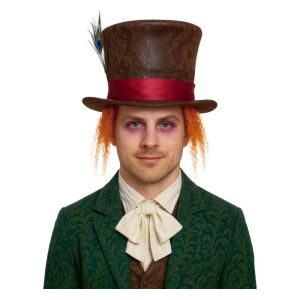 Sombrero de copa con pelo