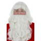 Peluca con barba papa noel 38cm