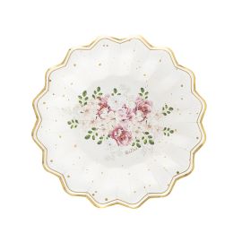 Platos hondos queen rose 24cm