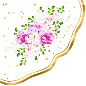 Servilletas queen rose 