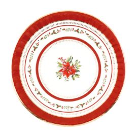 Platos rojo royal 27cm