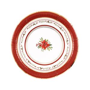 Platos 24cm rojo royal