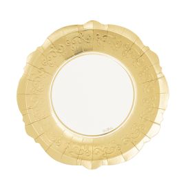 Platos detalle oro 27cm