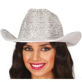 Sombrero vaquera brillantes