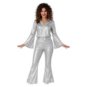 Disfraz silver disco chica