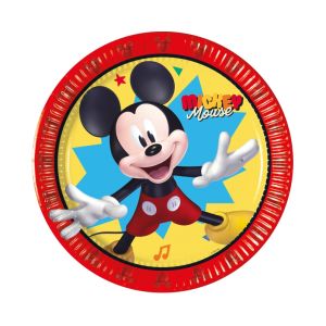 Platos postre mickey mouse