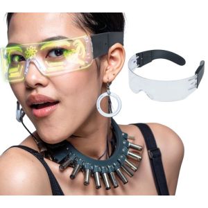Gafas led futuristas