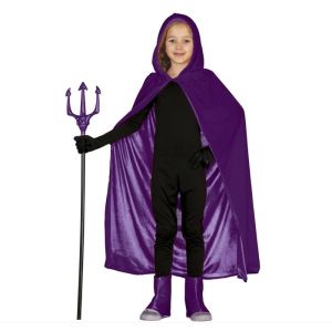 Capa lila terciopelo