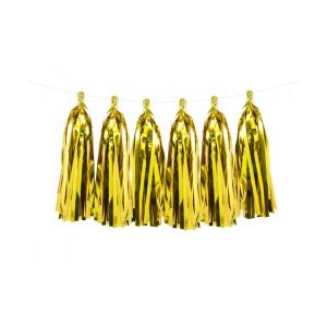 Guirnalda tassel oro