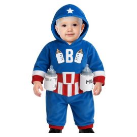 Disfraz bebe capitan milk