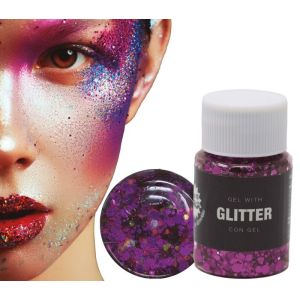 Bote glitter lila
