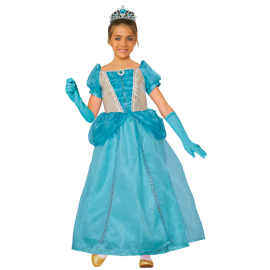 Disfraz princesa turquesa