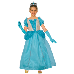Disfraz princesa turquesa