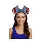 Diadema azul con orejas lazo