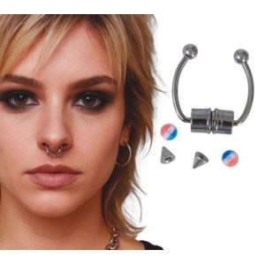 Piercing falso nariz surt