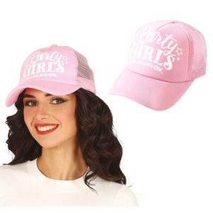 Gorra rosa party girls