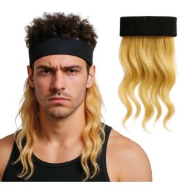 Cinta con pelo rubio