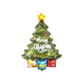 Globo helio super arbol