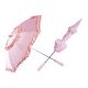 Sombrilla belle epoque rosa