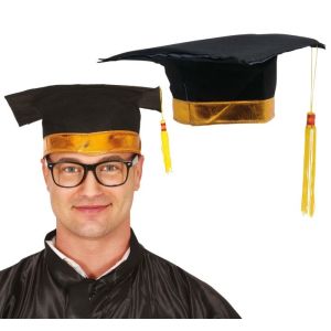 Sombrero estudiante lujo