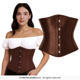 Corset marrón medio