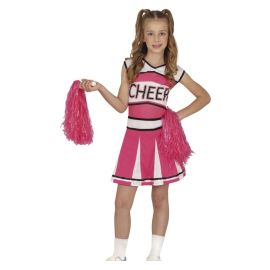 Disfraz animadora rosa inf