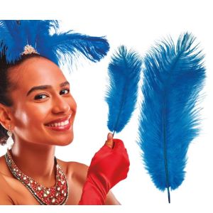 Bolsa 12 plumas azules 35-45