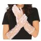 Guantes calados blancos