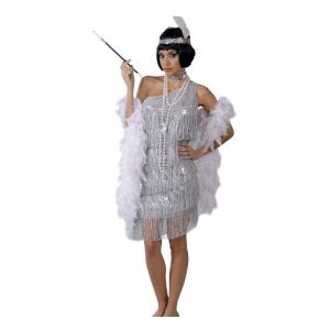Disfraz charleston plata gu