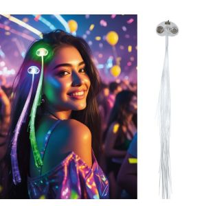 Mechon luz fibra optica