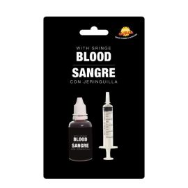 Sangre con jeringuilla 20ml