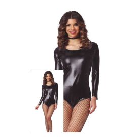 Maillot negro brillante adt