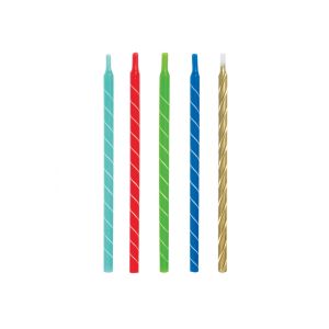 Velas espiral brillante