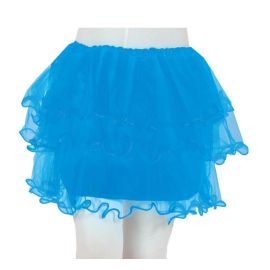 Tutu volantes azul