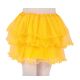 Tutu volantes amarillo