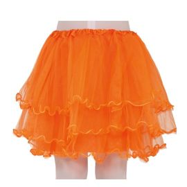 Tutu volantes naranja
