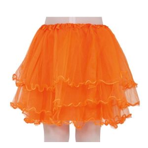 Tutu volantes naranja