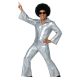 Disfraz disco boy plata
