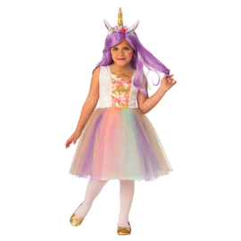 Disfraz unicornio tutu color