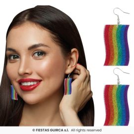 Pendientes arcoiris