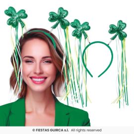 Diadema treboles cintas
