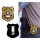 Placa policia pinza