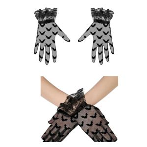 Guantes calados murcielagos