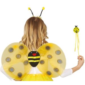 Set abeja infantil alas