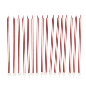 Velas rose gold 15cm