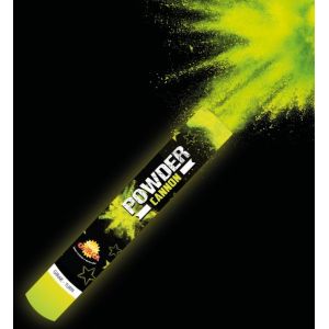 Lanzador polvo amarillo