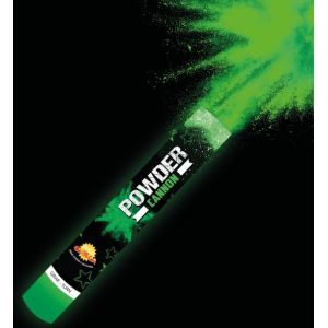 Lanzador polvo verde
