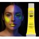 Maquillaje neon amarillo