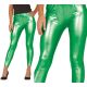 Leggins verde metal