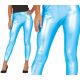 Leggins metal azul cielo